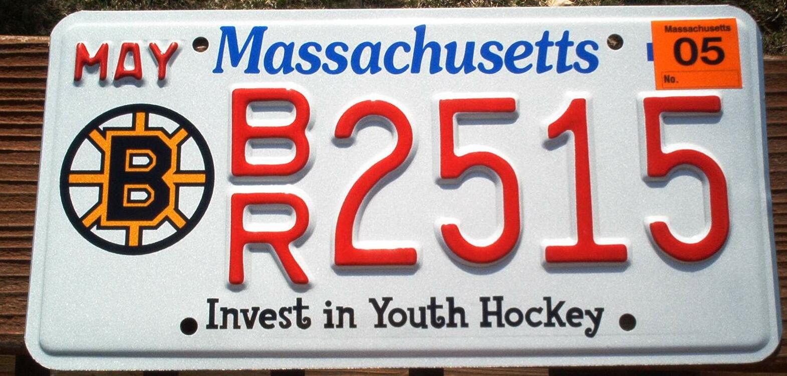 Massachusetts License Plates